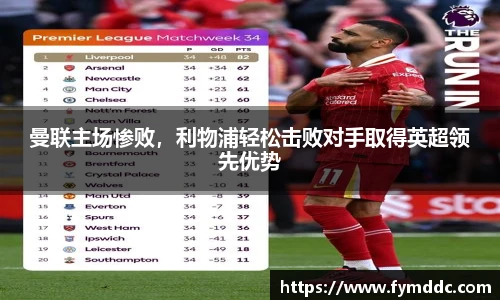 曼联主场惨败，利物浦轻松击败对手取得英超领先优势