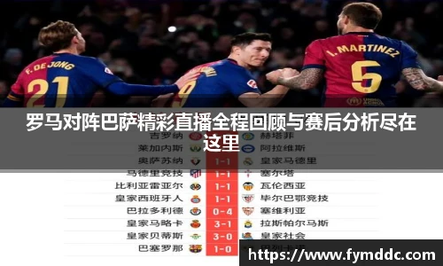 罗马对阵巴萨精彩直播全程回顾与赛后分析尽在这里